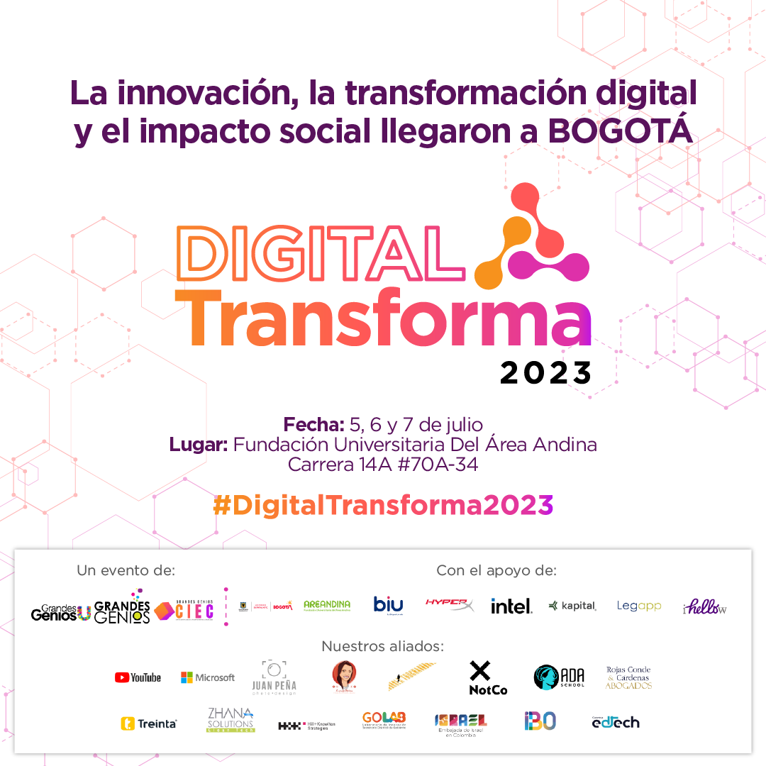 La innovación, la transformación digital y el impacto social llegaron a Bogotá